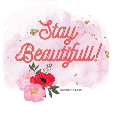 Stay Beautiful Stickers (DOWNLOAD ONLY)