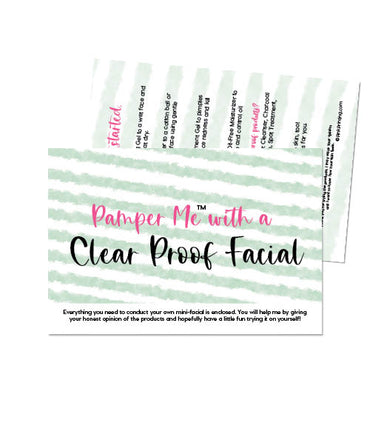 Pamper Me™ with a ClearProof Facial In A Bag