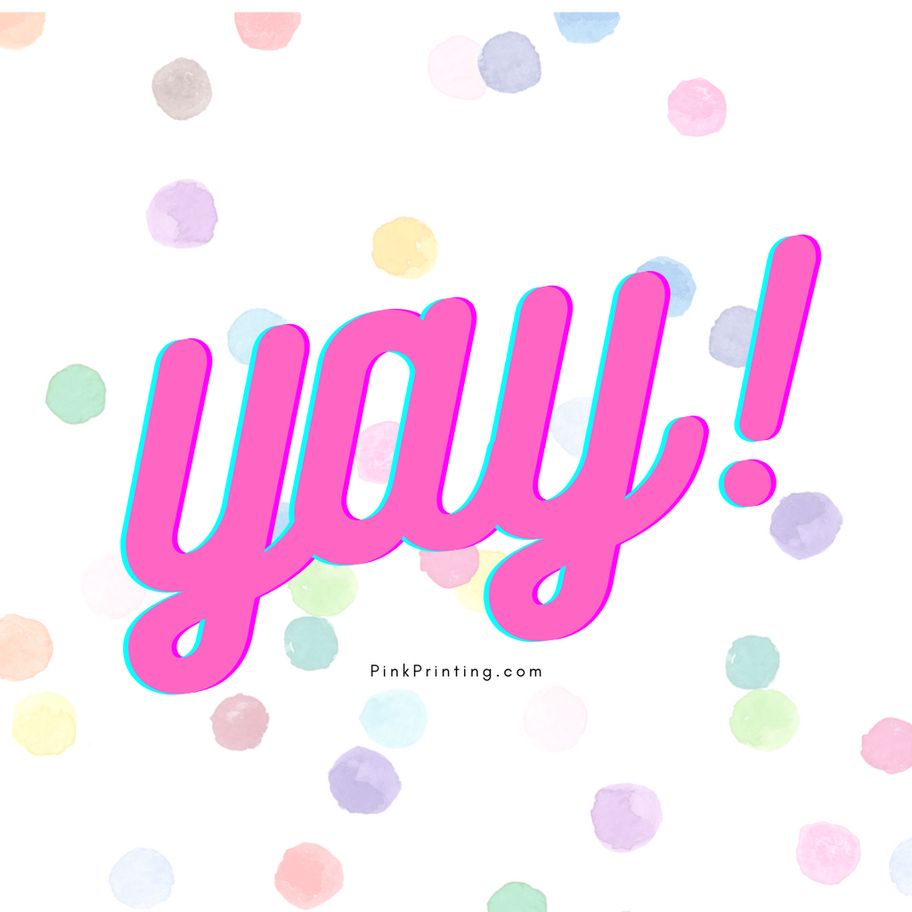 YAY! Sticker (DOWNLOAD ONLY)