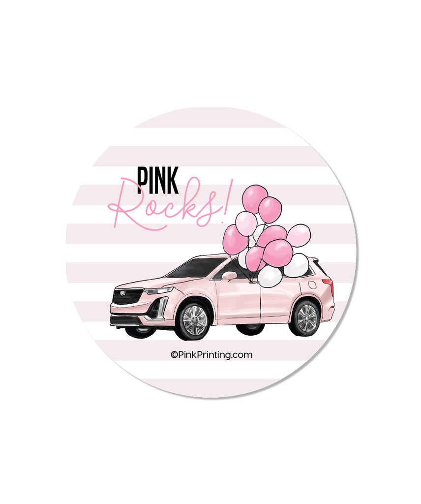 Pink Rocks Sticker