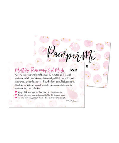 Pamper Me™ with a Sample Card (Renewal Mask)