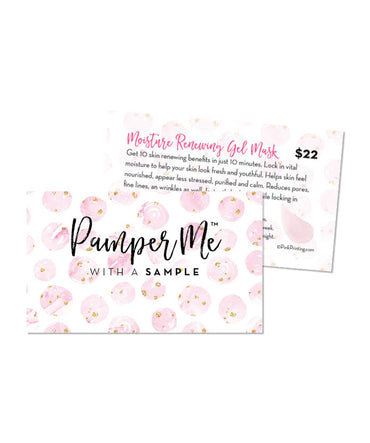 Pamper Me™ with a Sample Card (Renewal Mask)