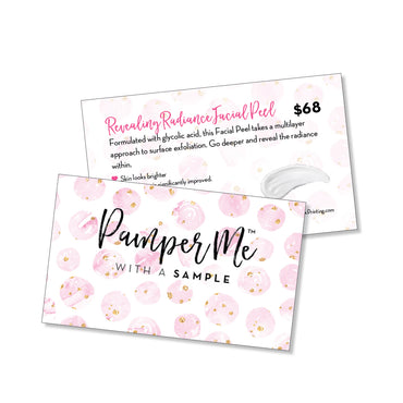 Pamper Me™ with a Sample Card (Peel)
