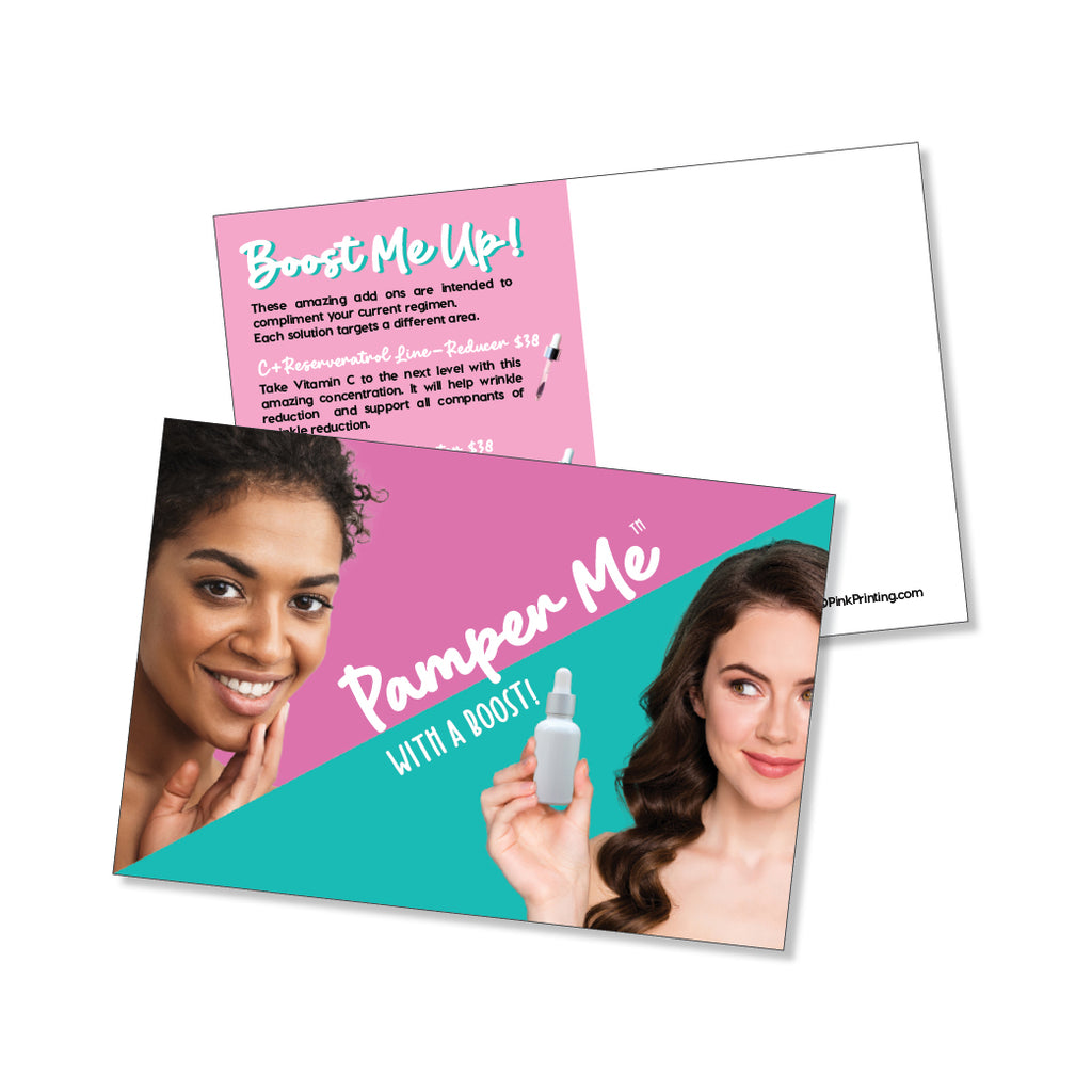 Pamper Me™ with a Boost Mailer