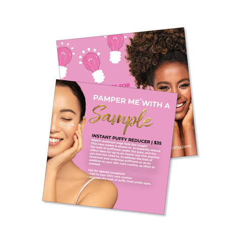 Pamper Me™ with a Sample (Instant Puffiness Reducer)
